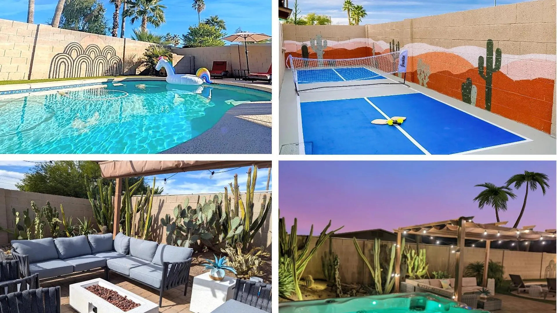 *NEW*Designer Oasis 4BDRM W/Pool/Jacuzzi/PoolTable/Mini Botanical Garden Villa Scottsdale